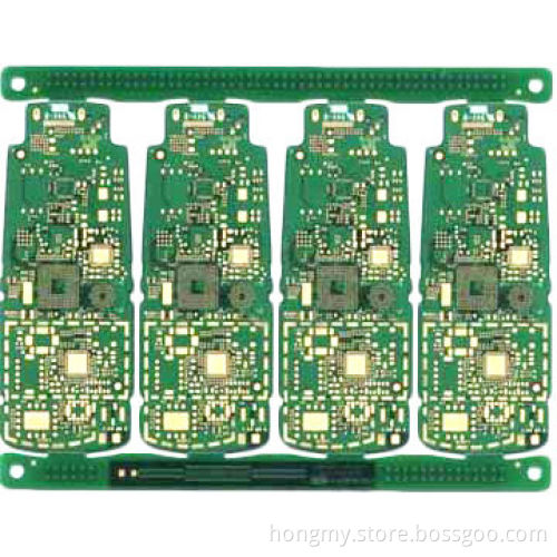 Mobile phone double-sided PCB with immersion gold finish